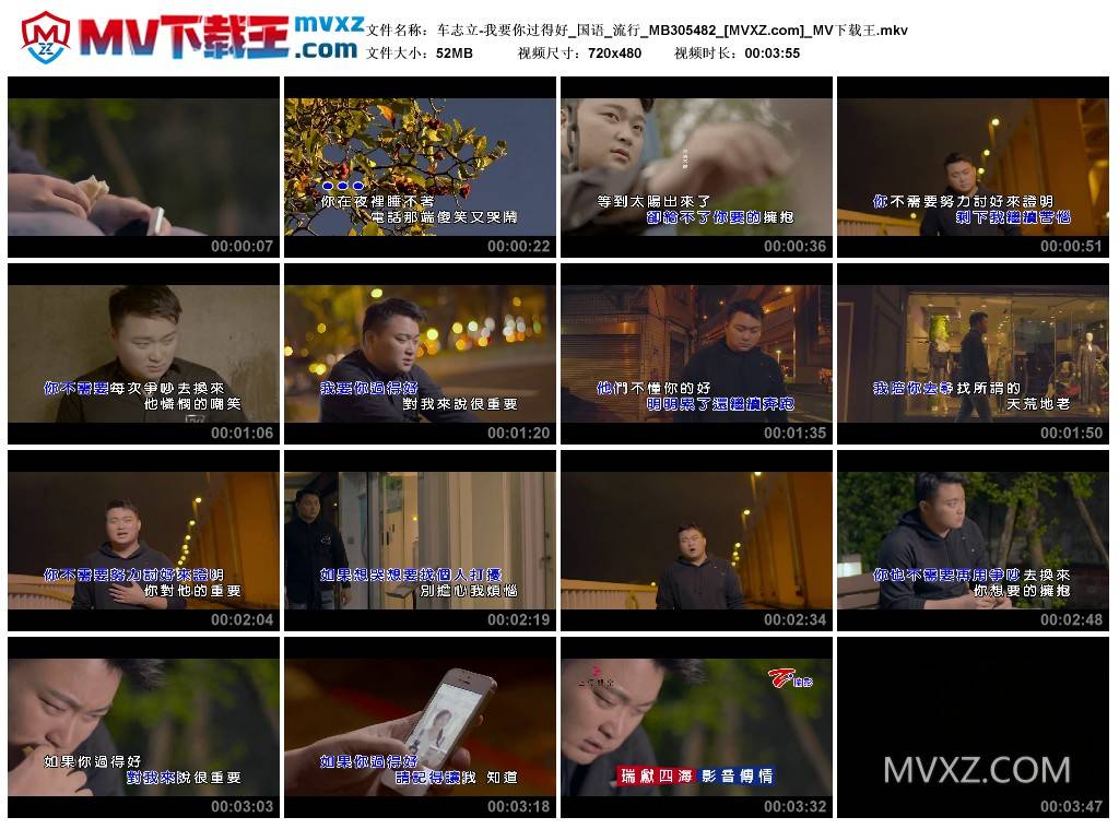 车志立-我要你过得好_国语_流行_MB305482